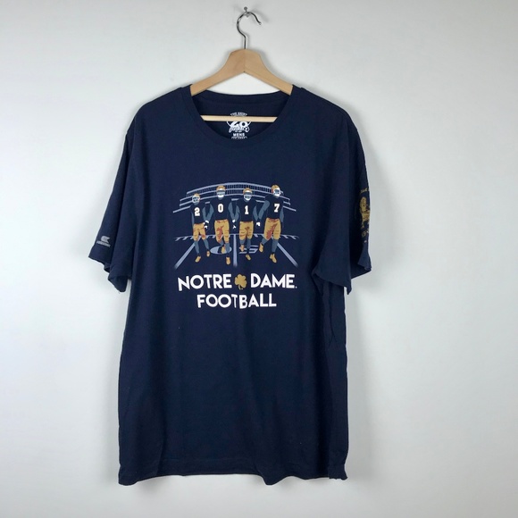 Notre Dame Football Other - Notre Dame Football Short Sleeve Graphic Tee 2XL